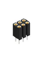 FISCHER ELEKTRONIK BL 6 6 PCB Receptacle, Board-to-Board, 2.54 mm, 2 Rows, 6 Contacts, Through Hole Straight, BL 6 Series