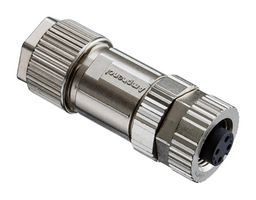 AMPHENOL LTW MSAS-05BFFB-SL7001 Sensor Connector, M Series, M12, Female, 5 Positions, Screw Socket, Straight Cable Mount