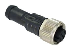 AMPHENOL LTW MSAS-17BFFM-SL8B02 Sensor Cable, M12 Receptacle, Free End, 17 Positions, 2 m, 6.6 ft, M Series