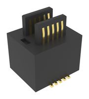 AMPHENOL COMMUNICATIONS SOLUTIONS 10165430-101000LF Mezzanine Connector, Header, 0.5 mm, 2 Rows, 10 Contacts, Surface Mount, Phosphor Bronze