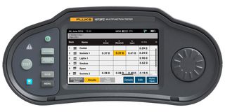 FLUKE FLUKE 1673FC UK Multifunction Installation Tester, 1670 FC Series, 600 V, 600 V, 10 kohm, 1 Gohm