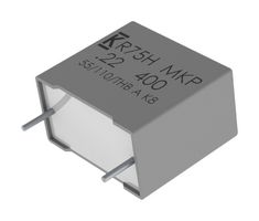 KEMET R75UI112050H4J Power Film Capacitor, Metallized PP, Radial Box - 2 Pin, 1200 pF, ± 5%, High Frequency