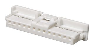 MOLEX 560123-1300 Connector Housing, White, DuraClik 560123 Series, Receptacle, 13 Ways, 2 mm