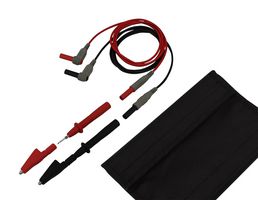 CAL TEST ELECTRONICS CT3738C Basic Electrical Kit, 1kV, 10A, Test Lead, Compact Probe Body, 2mm/8-32 Tip, Medium Alligator Clip