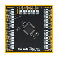 MIKROELEKTRONIKA MIKROE-6269 MCU Card 10, SiBRAIN, PIC18F65K40, PIC18, 8Bit, 2KB, 3.3V Supply