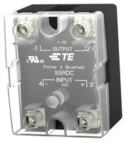 TE CONNECTIVITY - POTTER&BRUMFIELD 2330274-1 Solid State Relay, SPST-NO, 12 A, 200 VDC, Panel Mount, Screw