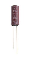 CHEMI-CON ELXV350ELL222ML35S Electrolytic Capacitor, Miniature, 2200 µF, 35 V, ± 20%, Radial Leaded, 3000 hours @ 105°C, Polar