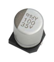CHEMI-CON EMVY630ARA221MKE0S SMD Aluminium Electrolytic Capacitor, Alchip, Radial Can - SMD, 220 µF, 63 V, 0.19 ohm