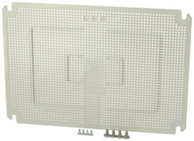 FIBOX MPI EKP 3828 Plate, Mounting, ABS, Fibox EK and SOLID Series Enclosures, 4 mm, 238 mm