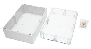 MULTICOMP PRO MP015473 Plastic Enclosure, Multipurpose, Polycarbonate, 120 mm, 185 mm, 265 mm, IP65