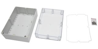 MULTICOMP PRO MP015482 Plastic Enclosure, Multipurpose, Polycarbonate, 120 mm, 185 mm, 265 mm, IP68