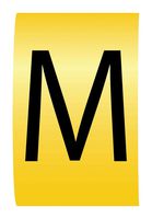 MULTICOMP PRO MP015648 Wire Marker, K-Type, Carrier, M, Black, Yellow, 6mm, 7 mm