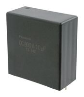 PANASONIC EZPE50106LTA Power Film Capacitor, Metallized PP, Radial Box - 2 Pin, 10 µF, ± 10%, DC Filter, DC Link