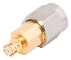 AMPHENOL SV MICROWAVE 1112-6216 RF / Coaxial Adapter, SMP, Jack, 2.4mm Coaxial, Plug, Straight Adapter, 50 ohm