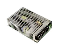 MEAN WELL RT-85B AC/DC Enclosed Power Supply (PSU), ITE, 3 Outputs, 88 W, 5 V, 8 A, 12 V
