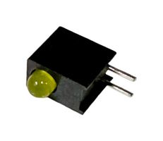 MULTICOMP PRO BL-33Y-1 Circuit Board Indicator, Yellow, 1 LEDs, Through Hole, T-1 (3mm), 20 mA, 80 mcd