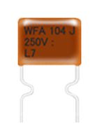 PANASONIC ECWF2335JA General Purpose Film Capacitor, Metallized PP, Radial Box - 2 Pin, 3.3 µF, ± 5%, 250 V