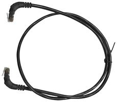 AMPHENOL COMMUNICATIONS SOLUTIONS RJE1Y22915B5H401 Ethernet Cable, 8P8C, PVC, Cat6, 90° RJ45 Plug to 90° RJ45 Plug