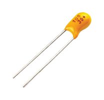 MULTICOMP PRO MPTAR35V104MABB Tantalum Capacitor, 0.1 µF, 35 V, ± 20%, Radial Leaded, 5 mm