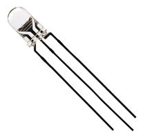 DIALIGHT 521-8738F LED, Red, Green, Through Hole, T-1 3/4 (5mm), 25 °, Dome, R 20mA, G 20mA