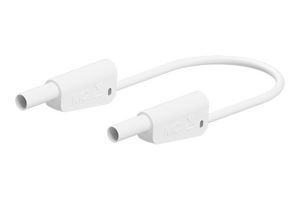STAUBLI 66.2014-10029 Banana Test Lead, 30 VAC, 4mm Stackable Banana Plug, Shrouded, 4mm Stackable Banana Plug, Shrouded