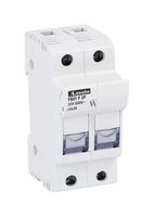 LOVATO ELECTRIC FB01F2P Fuse Holder, DIN Rail Mount, 32A, 690VAC, 2 Fuse, 10mm x 38mm