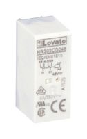 LOVATO ELECTRIC HR302CD012 Power Relay, DPDT, 12 VDC, 8 A, HR301C Series, Through Hole, Non Latching