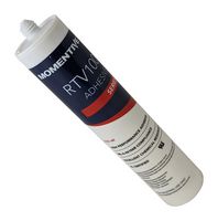 MOMENTIVE PERFORMANCE MATERIALS RTV108, 0.327KG Sealant, Silicone 2-Part, Bonding, Electrical, Gasketing, Sealing, Cartridge, Translucent, 0.327 kg