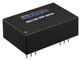 RECOM POWER REC10K-2405SRW/H4 Isolated Through Hole DC/DC Converter, ITE & Industrial, DIP, 4:1, 10 W, 1 Output, 5 V