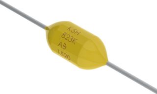 KEMET C420C104K5R5TA7200 Multilayer Ceramic Capacitor, 0.1 µF, 50 V, ± 10%, Axial Leaded, X7R