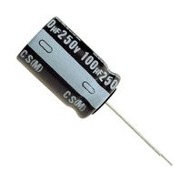 NICHICON UCS2C221MHD1TN Electrolytic Capacitor, 220 µF, 160 V, ± 20%, Radial Leaded, 10000 hours @ 105°C, Polar