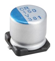NICHICON PCR1V331MCL1GS Polymer Aluminium Electrolytic Capacitor, 330 µF, 35 V, Radial Can - SMD, 0.016 ohm