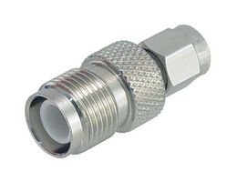FAIRVIEW MICROWAVE FMAD10054 RF / Coaxial Adapter, TNC RP, Jack, SMA RP, Plug, Straight Adapter, 50 ohm