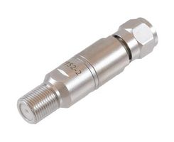 FAIRVIEW MICROWAVE FMAT7752-2 RF Fixed Attenuator, N Male to N Female, 2 dB, DC to 1GHz, 1 W, 75 ohm, Brass