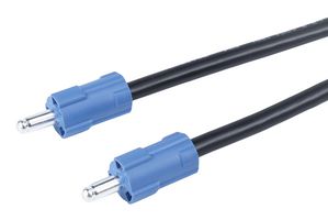 MOLEX 228976-3131 Cable Assembly, HyperQube Plug to HyperQube Plug, 1 Ways, 1 Row, 1 m, 3.3 ft