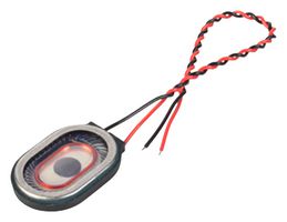 SAME SKY CDS-20144-L100 Speaker, 4 ohm, 92 dB, 480Hz to 20kHz, Oval, 1 W, 600 Hz Resonant