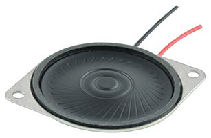 SAME SKY CMS-40504N-L152 Speaker, 4 ohm, 100 dB, 400Hz to 7kHz, Round, 2 W, 500 Hz Resonant