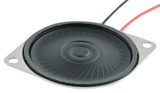 SAME SKY CMS-40504N-L152A Speaker, 4 ohm, 100 dB, 400Hz to 7kHz, Round, 2 W, 500 Hz Resonant