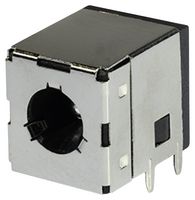 SAME SKY PJ-080BH DC Power Connector, Jack, 10 A, 2.5 mm, PCB Mount, Through Hole Right Angle