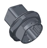 AMPHENOL INDUSTRIAL USCM124-104 Automotive Connector Housing, 12+4P, Cable-Cable, X-Key, Black, USCM Series, Receptacle, 16 Ways