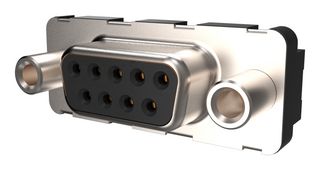AMPHENOL COMMUNICATIONS SOLUTIONS D25S24A6GV00LF D Sub Connector, Standard, Receptacle, Delta D Series, 25 Contacts, DB, Solder