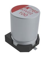 KEMET A769KS826M1HLAS013 Polymer Aluminium Electrolytic Capacitor, 82 µF, 50 V, Radial Can - SMD, 0.013 ohm