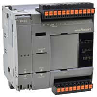 IDEC FC6A-C16P1CE PLC, LCD Monochrome Display, Transistor Source, 9 Input/7 Output Digital, IP20, 24 VDC