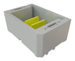 SAMTEC UMPT-02-01.5-L-V-S-W-TR Rectangular Power Connector, 2 Contacts, mPower UMPT Series, PCB Mount, Surface Mount Straight