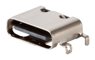 SAME SKY UJ20-C-H-G-MSMT-9B-P16-TR USB Connector, USB Type C, USB 2.0, Receptacle, 16 Ways, Surface Mount, Right Angle