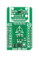 MIKROELEKTRONIKA MIKROE-6828 Add-On Board, Accel 35 Click, LIS2DE12, 3-Axis MEMS Accelerometer, I2C,SPI, 1.8V/3.3V in