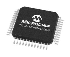 MICROCHIP PIC32CM6408PL10048-I/PT ARM MCU, PIC32 Family PIC32CM PL10 Series Microcontrollers, ARM Cortex-M0+, 32 bit, 24 MHz, 64 KB