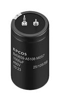 TDK B43659G0108M757 Electrolytic Capacitor, 1070 µF, 420 V, ± 20%, Snap-In, 2000 hours @ 105°C