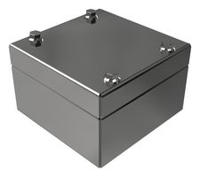 ROSE 371010061 Metal Enclosure, Industrial, 304 Stainless Steel, 100 mm, 100 mm, 61 mm, IP66