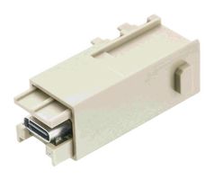 HARTING 97000000146 USB Adapter, Small Tab, USB Type C Receptacle, USB Type C Receptacle, Han-Modular Series